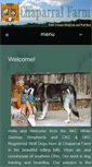 Mobile Screenshot of chaparralfarm.com